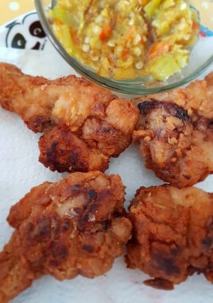 Foto resep Ayam goreng KFC dengan kearifan lokal