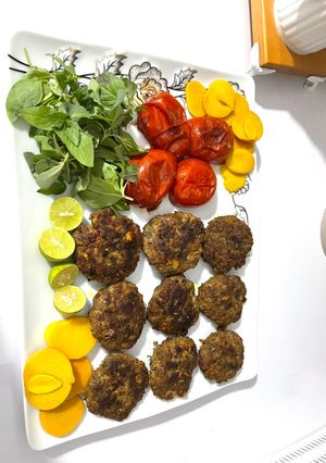 عکسی از دستور شامی(کباب بناب تابه ای)
