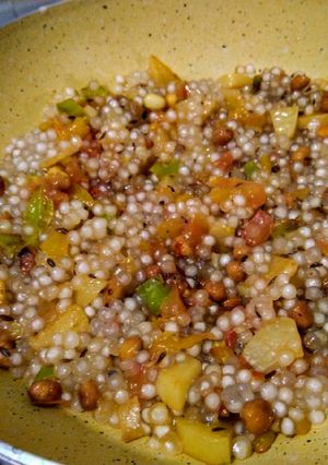 साबूदाना 15 मिनट में (Sabudana 15 minute mein recipe in hindi) रेसिपी मुख्य फोटो