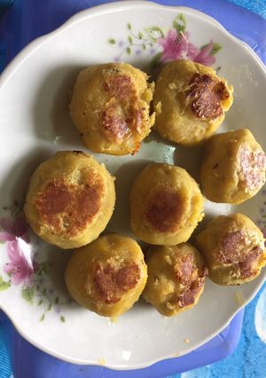 Hình của món Bánh khoai lang.