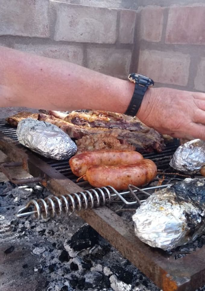 Una foto de Asado a la parrilla por lo 5 años cookpad Argentina FELIZ CUMPLE