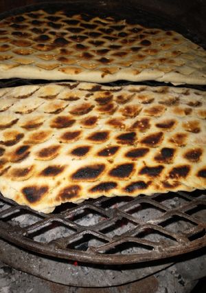 Una foto de Tortilla a la parrilla rellena