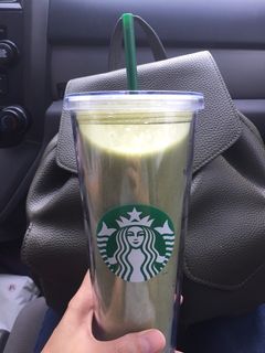 Una foto de Smoothie verde