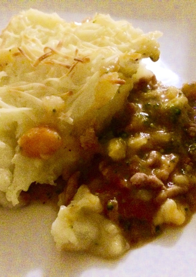 Una foto de Shephers's pie-a mi manera