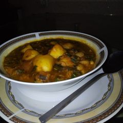 Beans pottage A picture of Beans pottage.