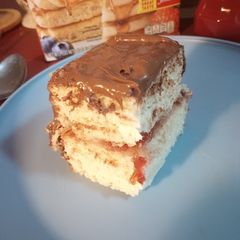A picture of Nutella, Strawberry Jam Oven Pancake.