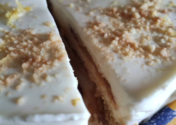 Tarta de limón sin gluten