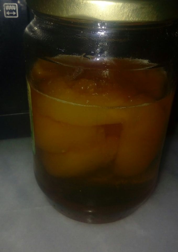 صورة لوصفة مربى الخوخ