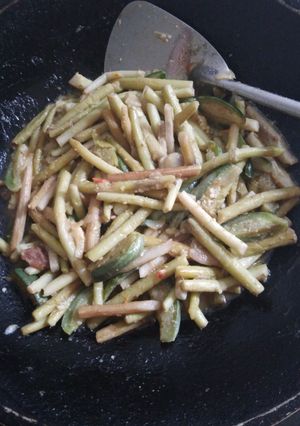 Foto resep Tumis pedas sulur keladi
