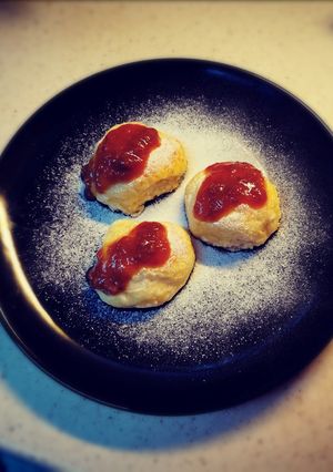 Túrófánk sütőben recept fotója