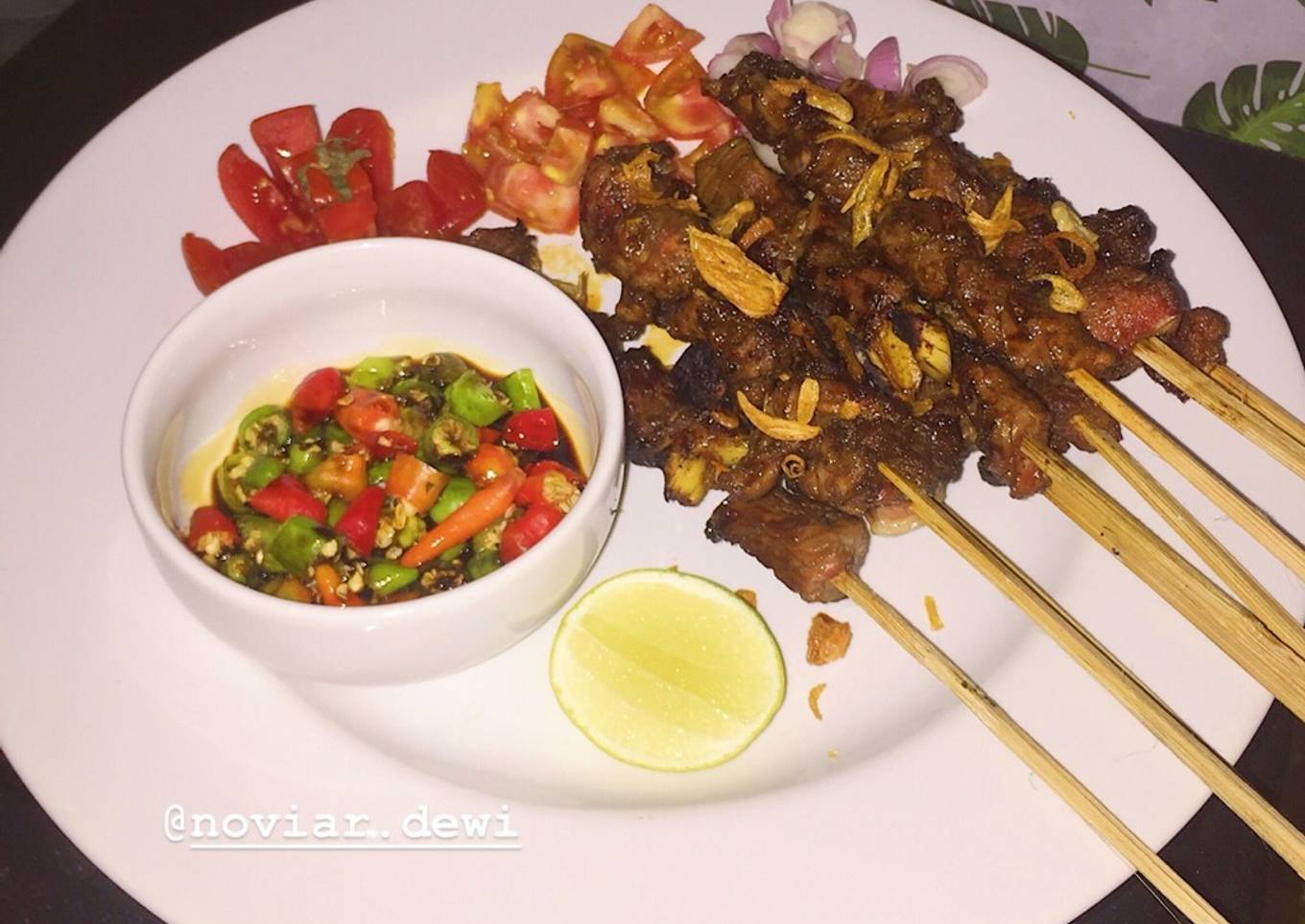 Sate Kambing Sambal Kecap