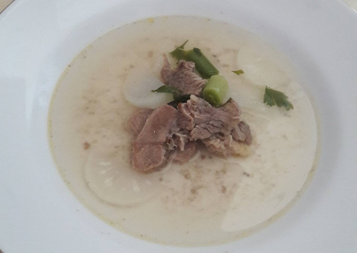 Soto Sapi Kuah Bening