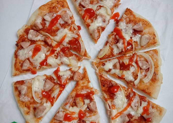 Resep Simpel Pizza (Tanpa Ulen, Empuuuk)