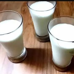 A picture of Healthy soya milk (homemade).