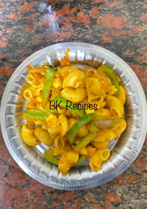 ஸ்வீட் கார்ன் பாஸ்தா🍝 செய்முறை முக்கிய புகைப்படம்