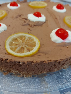 Una foto de Tarta de mousse de chocolate 🍫