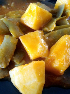 Una foto de Judías verdes con patatas