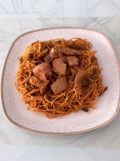 عکسی از دستور ماکارونی با تن ماهی 🍝