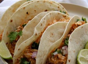 Una foto de Tacos de Pollo a la Parrilla
