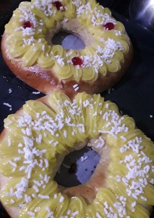 Una foto de Rosca de reyes o Pascua!! (Con aceite)