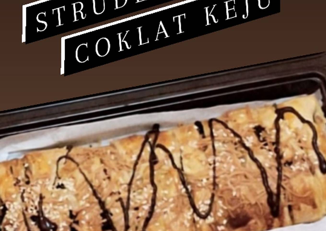 Strudel pisang coklat keju