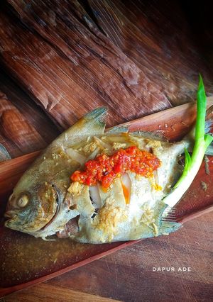 Foto resep Ikan Bawal Kukus Simple