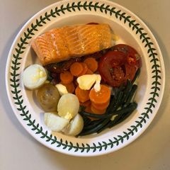 A picture of Baked Trout Fillets with Mirin.