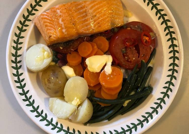 Recipe: Appetizing Baked Trout Fillets with Mirin