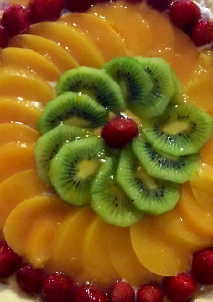 Una foto de Tarta frutal