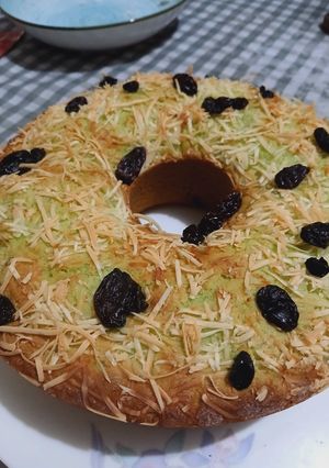 Foto resep Cake Tape Pandan Gluten Free