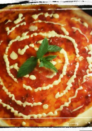 صورة لوصفة بيتزا💞💞🍕🍕