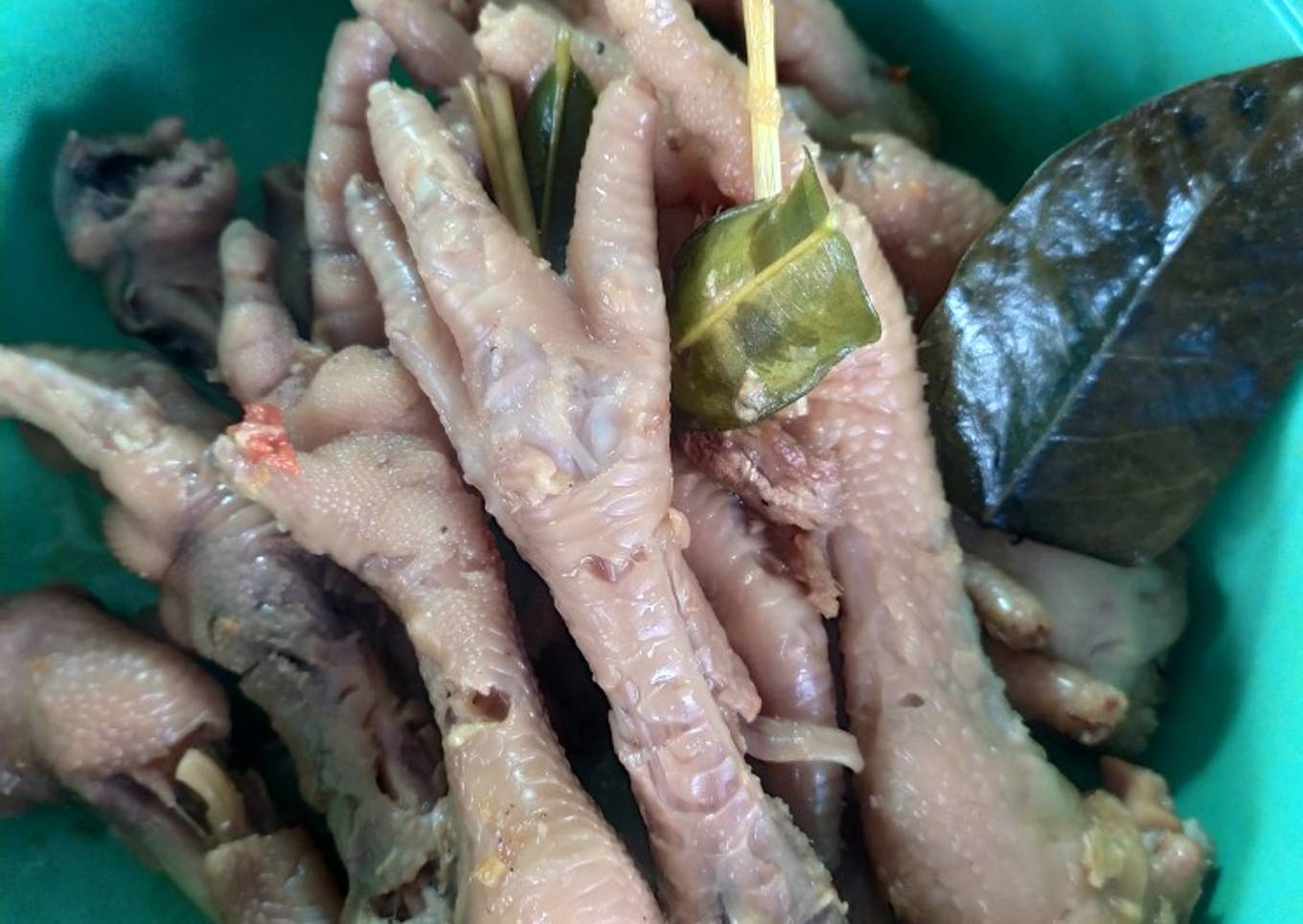 Ceker pedas yummy🤩 (tidak terlalu pedas & mantab)