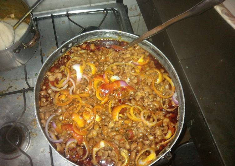 Easiest Way to Prepare Homemade Spicy beans Cooking Basics for Newbies