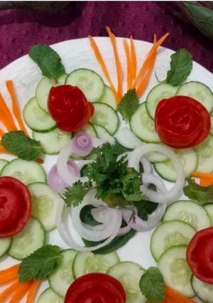सदाबहार सलाद (Sadabahar salad recipe in Hindi) रेसिपी मुख्य फोटो