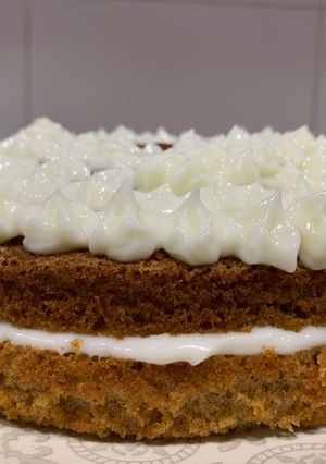 Una foto de Carrot cake