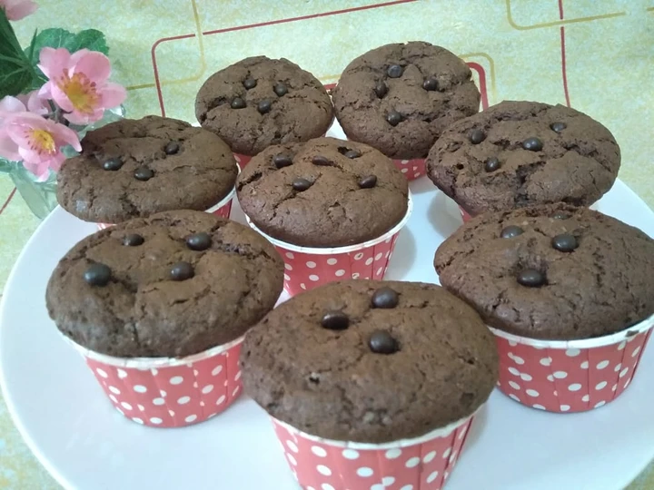 Langkah Mudah untuk Menyiapkan Resep Muffin Pisang Cokelat yang Lezat Sekali Anti Ribet, Lezat Sekali