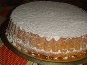 Una foto de tarta de ricota