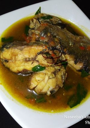 A picture of Fish pepper soup.