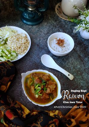 Foto resep Rawon daging Sapi