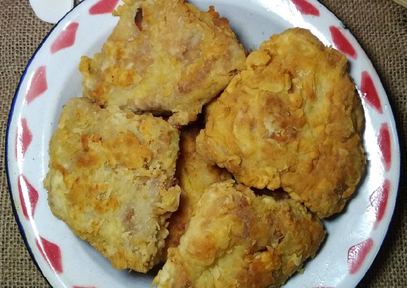 Telur goreng crispy