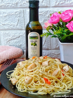 Foto resep Aglio olio with olivoila