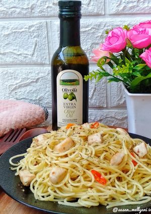 Foto resep Aglio olio with olivoila