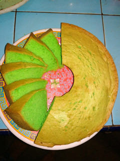 Foto resep Bolu pandan sederhana