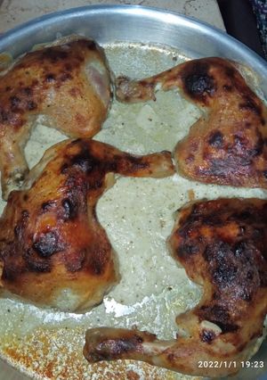 صورة لوصفة الفراخ بالزبادي