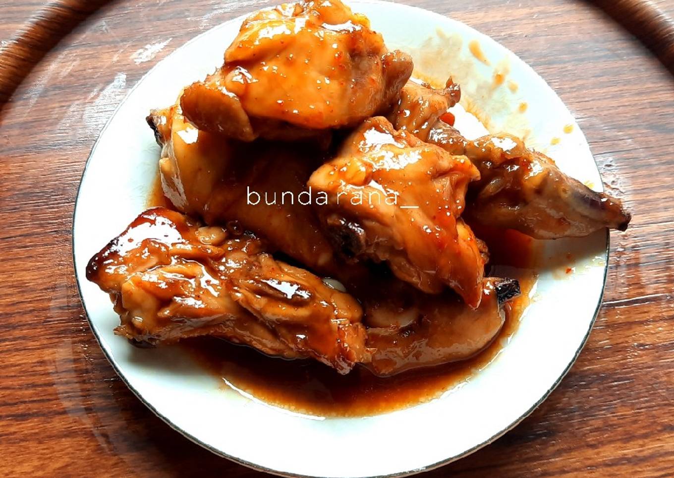 18.Ayam panggang madu