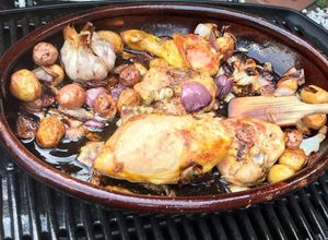 Una foto de Pollo rico a la parrilla