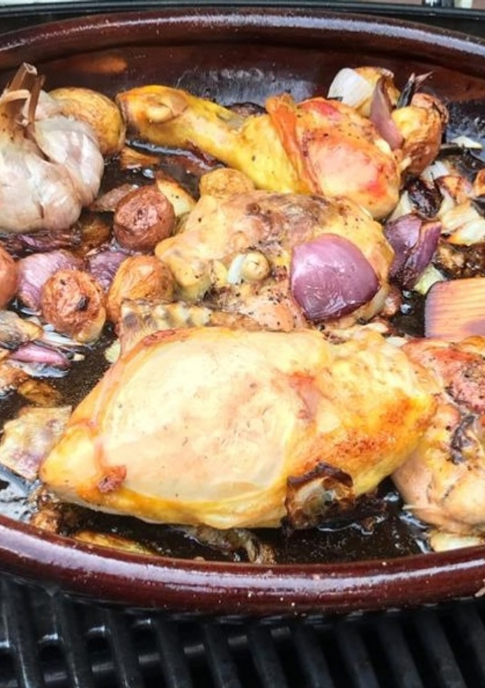 Una foto de Pollo rico a la parrilla