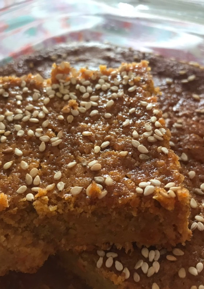 Una foto de Pastel de zanahoria sin azúcar