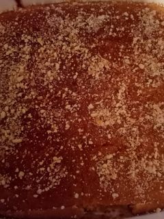 صورة لوصفة بسبوسة بالكاوكاو