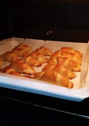 Sajttal töltött kifli recept fotója